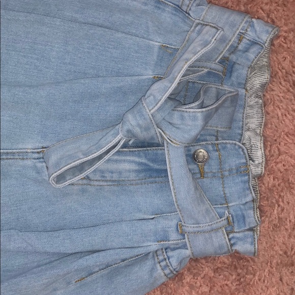 Paper bag ankle pants - Picture 2 of 4